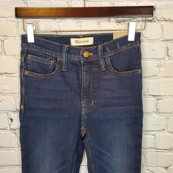 MADEWELL 9" Magic Pocket Mid Rise Skinny Jeans 24 - Picture 5 of 11